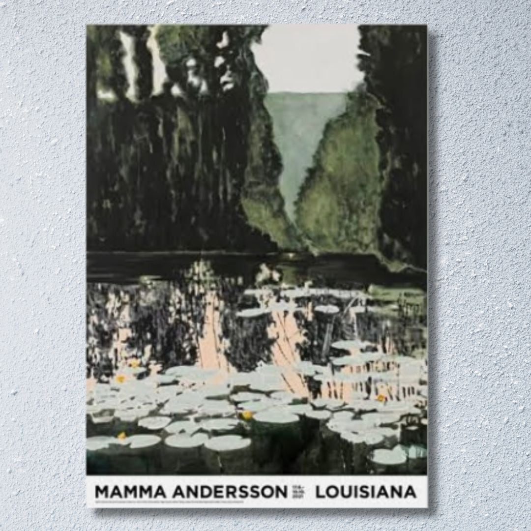 “世界一美しい美術館” から Mamma Andersson ? Pond (2019) Poster