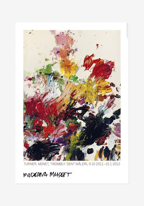 【スウェーデン限定】画家『サイ・トゥオンブリー Cy Twombly』ポスター - 画像2
