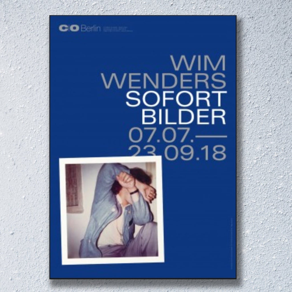 Wim Wenders「sofort bilder」CO BERLIN展覧ポスター