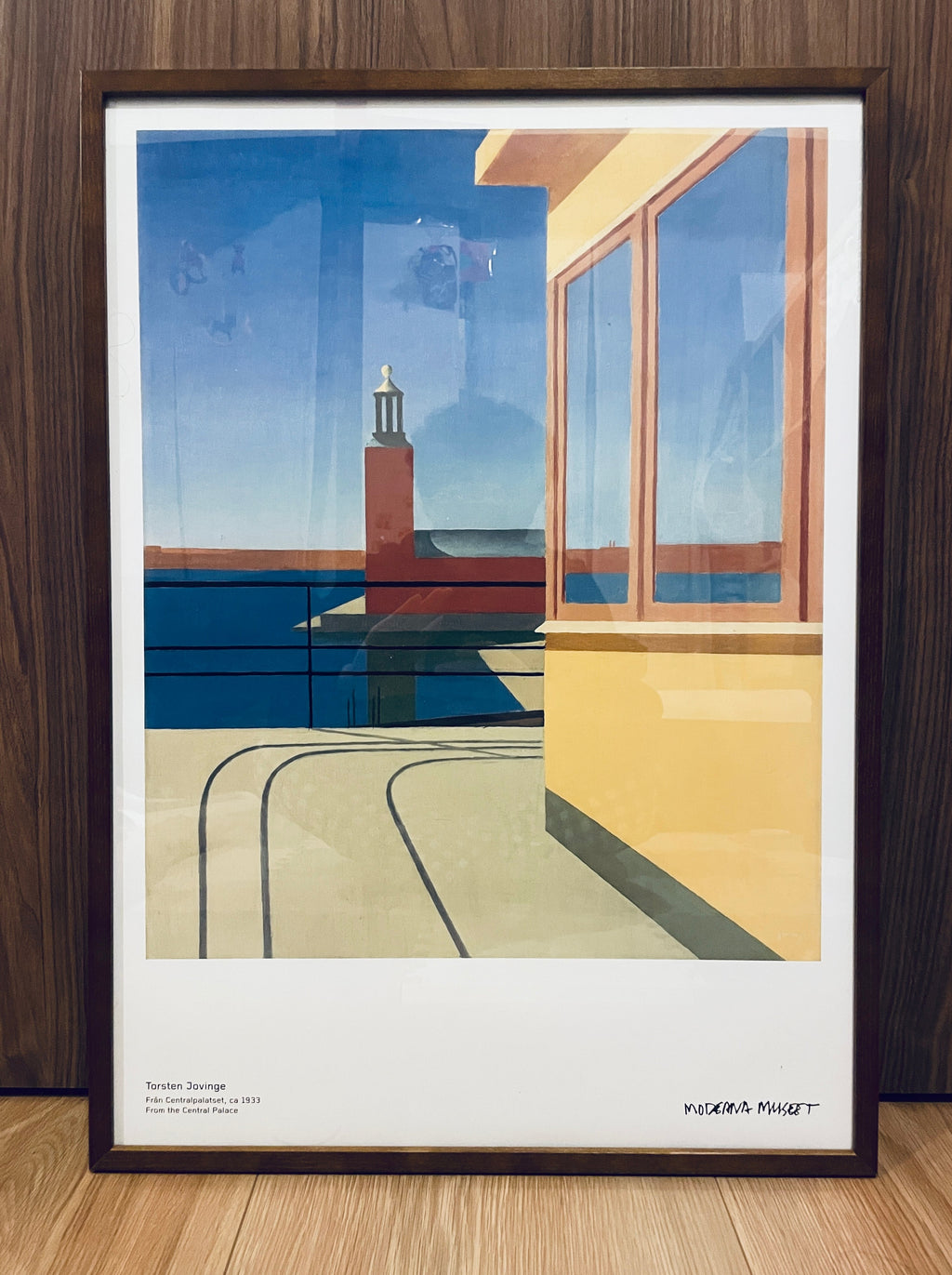 【北欧 スウェーデン限定】Torsten Jovinge 希少アートポスター