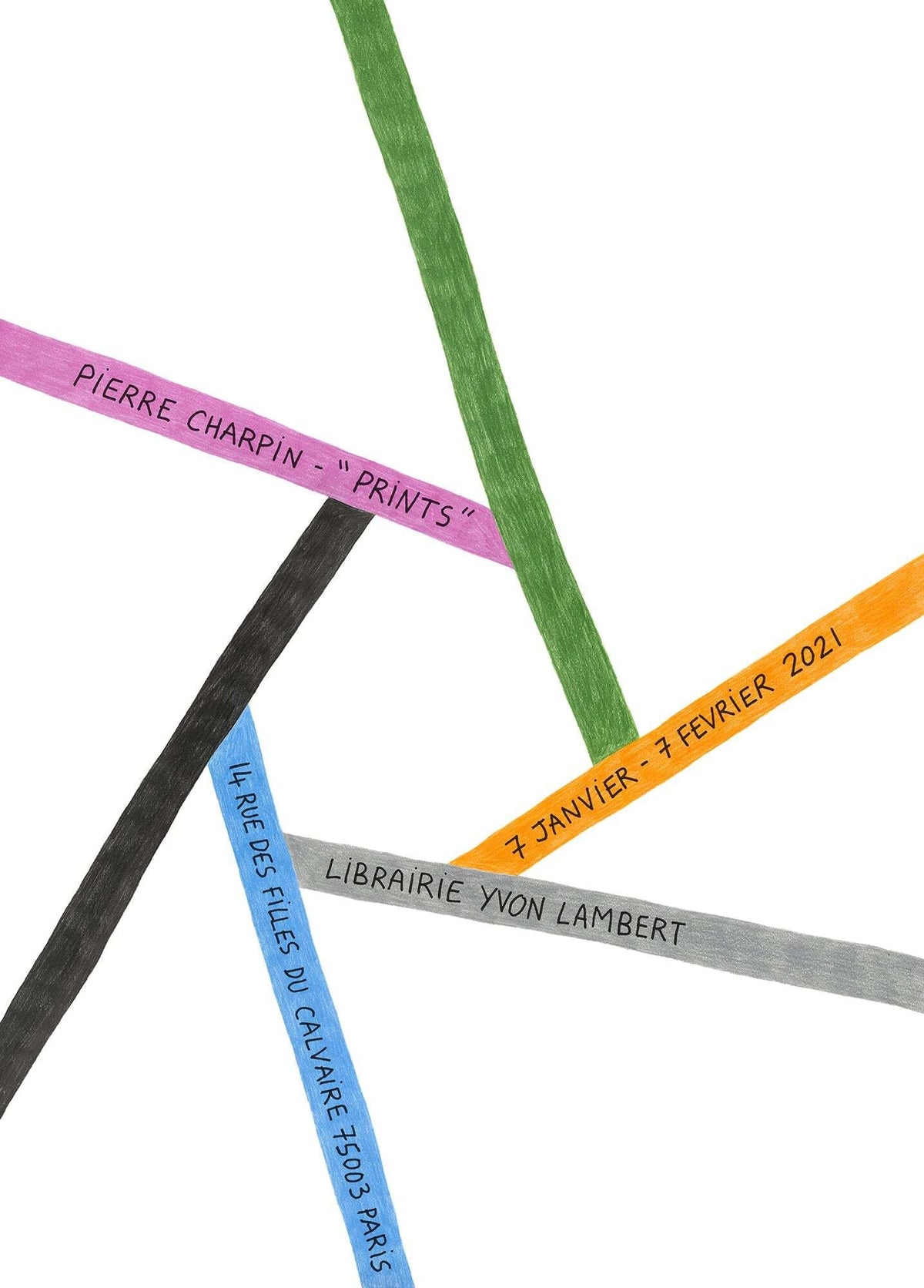 Pierre Charpin - Prints, 2021 (Exhibition Poster) - 画像2